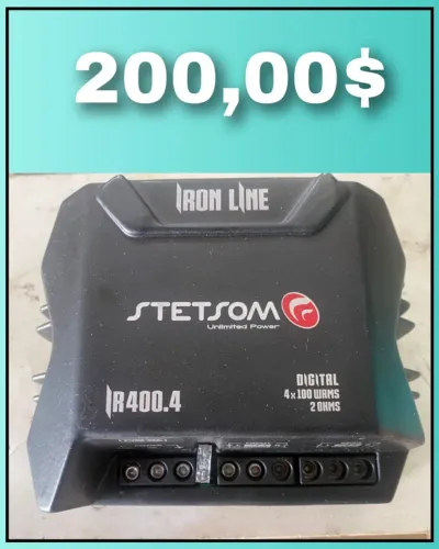 stetsom ir 400.4 2o ohms 4x100