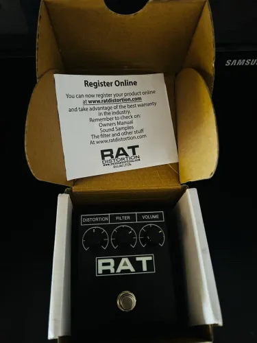 Pedal de guitarra proco rat2