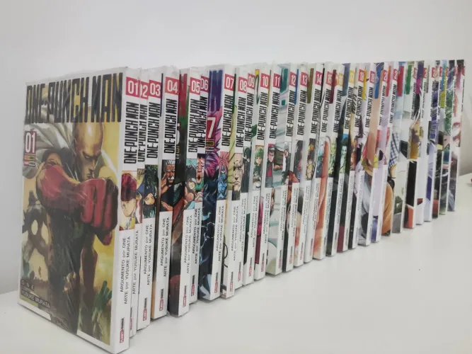 Mangás One Punch Man 1 ao 29 NOVOS