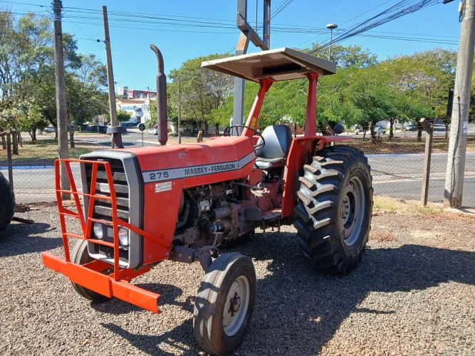 Trator Massey Ferguson Modelo 275 Ano 1982