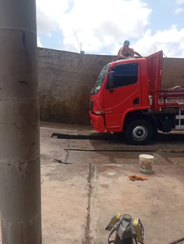 Caminhão acllo 815 todo revisado 6 pneus novos do grande licenciado