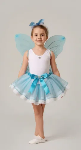 Fantasia infantil de borboleta