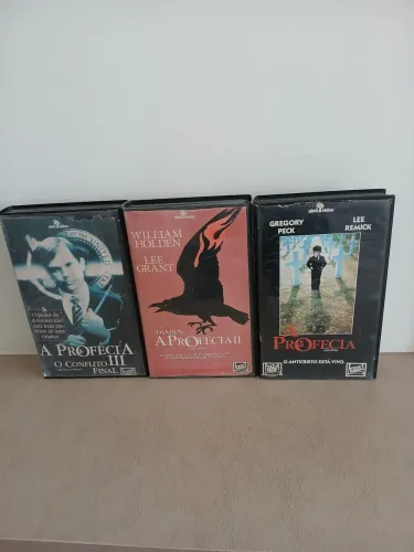 Trilogia em Fitas VHS A Profecia - Raridade