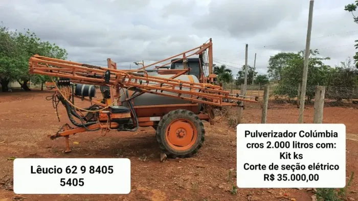 pulverizador columbia cros