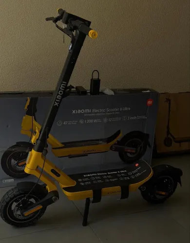 Xiaomi Electric ScooterUltra 6 55 KM amarelo