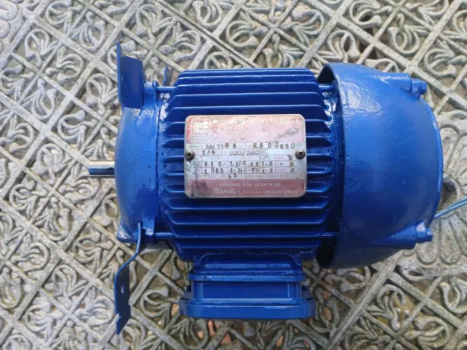 Motor Elétrico Trifásico WEG 1,5 CV - 6 Polos - 220/380V - 910 RPM