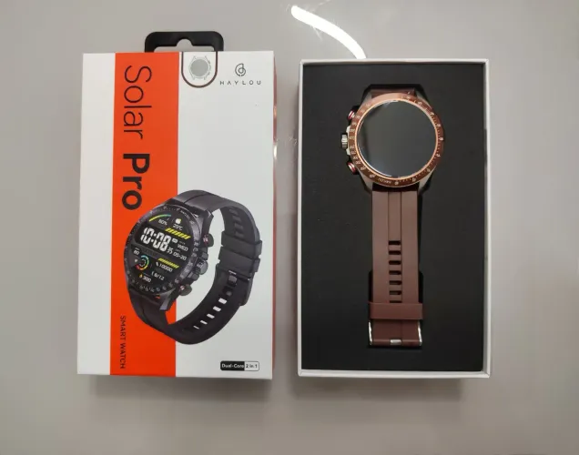 Haylou Solar Pro Smartwatch Completo + Caixa + Carregador + Película