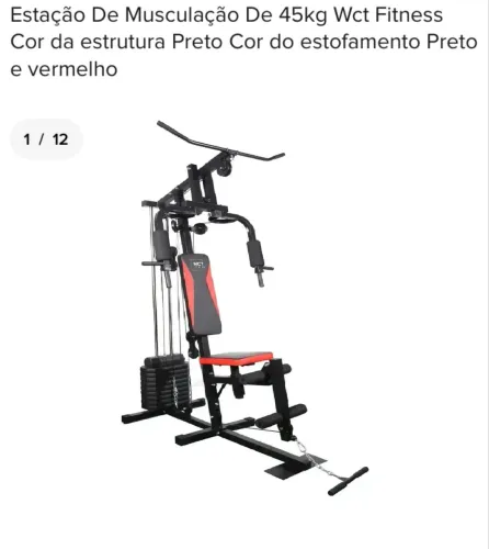 Aparelho de musculação