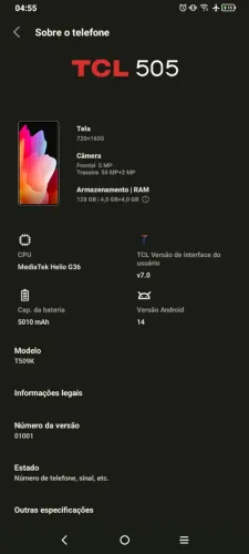 TCL novo urgente vendo!