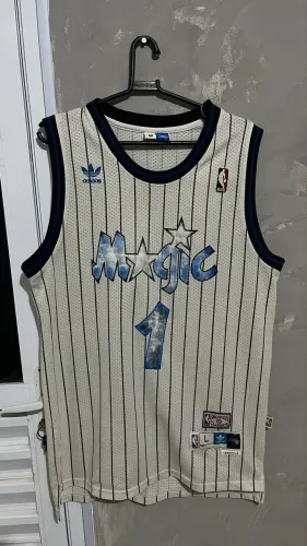 regata de basquete adidas orlando magic mcgrady