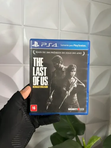 The last of us remasterizado ps4 ótimo estado