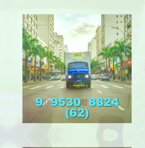 Frete! Transporte seguro e rápido! Mudanças com ajudantes e qualidade!