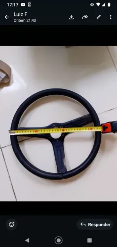 Volante antigo