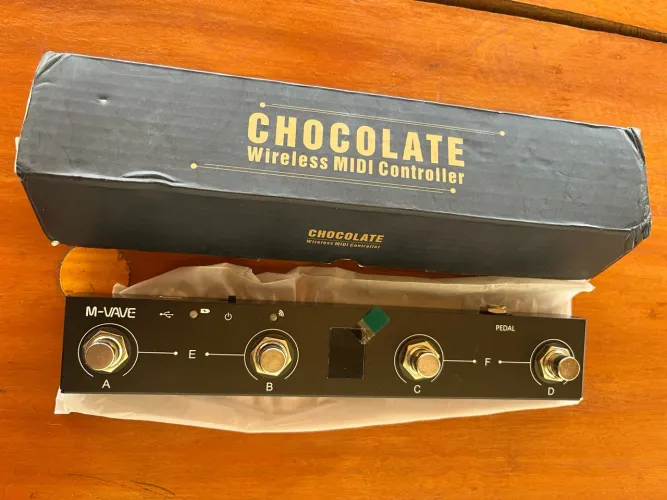 Switch mVave Chocolate P pedais e pedaleiras