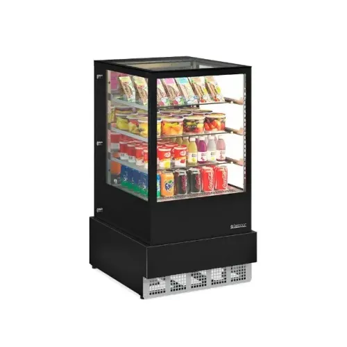 Expositor Refrigerado Vertical 220V - Ideal para Bebidas e Sobremesas