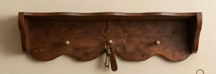 Suporte prateleira pra chaves