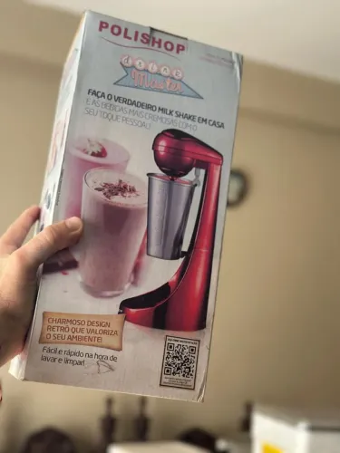 Drink Master Polishop 127V - Máquina de Milk Shake Retrô Profissional