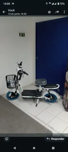 Scooter elétrica z-moto 450w