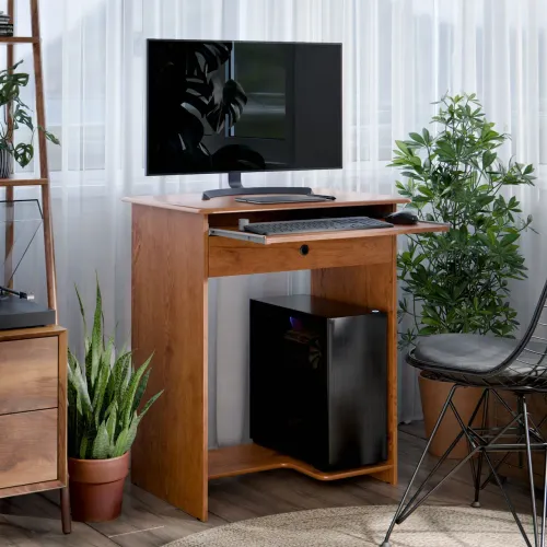 Mesa de Computador Compacta Moderna