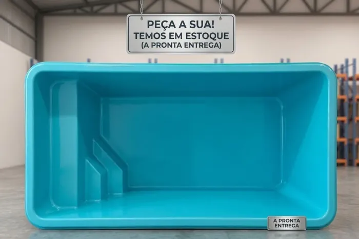 Piscina de fibra