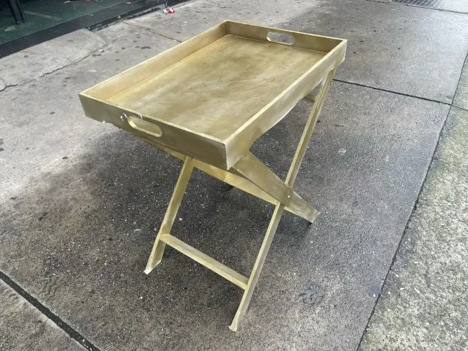 Mesa de apoio em X
