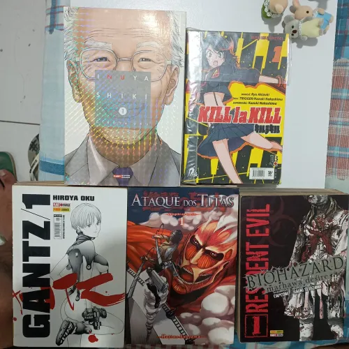 Mangás diversos. Preços na descrição.