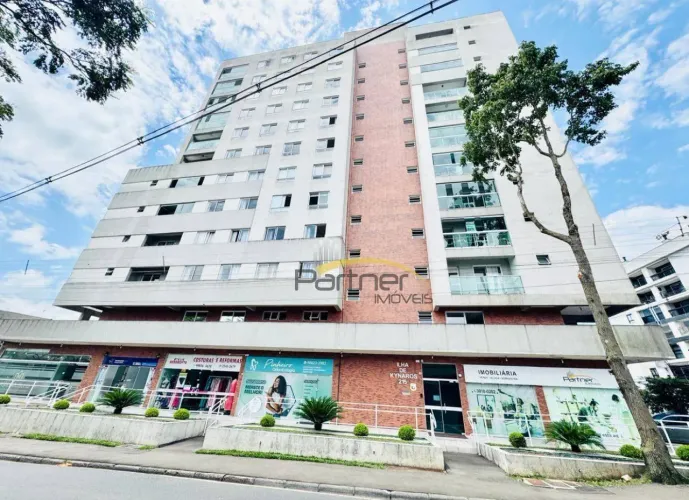 Apartamento com 1 dormitório para alugar, 38 m² por R$ 2.060,00/mês - Novo Mundo - Curitib