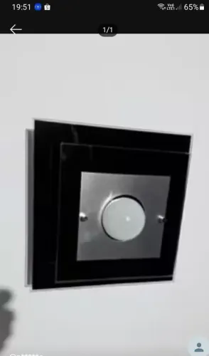 Lustre de vidro cor preto 2 lustres 