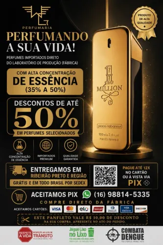 Perfumes promoção enquanto Durar o Estoque