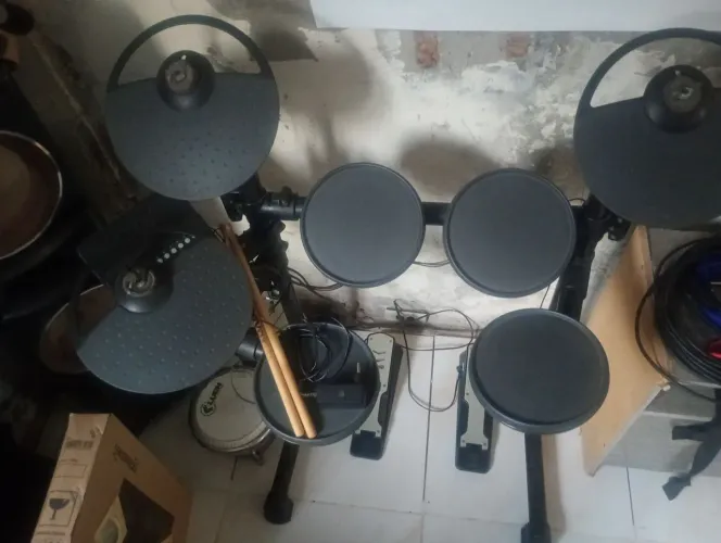 Bateria eletrônica yamaha