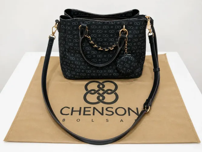 Bolsa de ombro preta chenson original