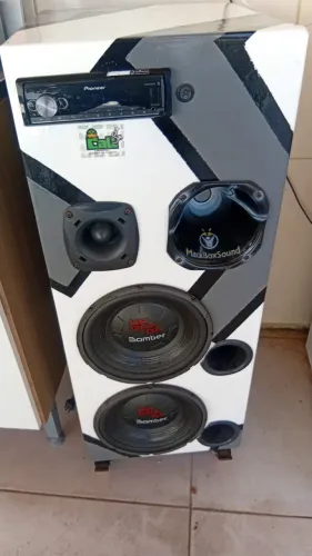 Caixa de som completa