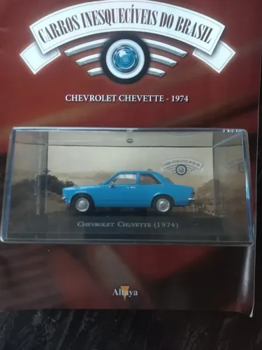 CARROS INESQUECÍVEIS DO BRASIL Chevrolet Chevette -1974 *INCLUSO REVISTA