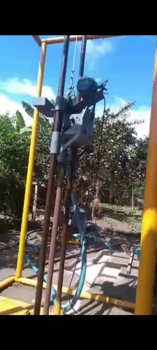 Máquina de perfuração de poço artesiano