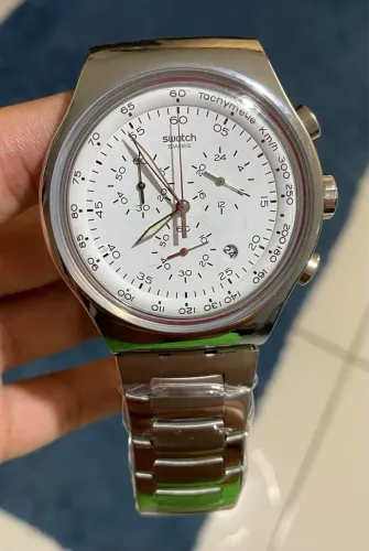 Swatch Cara Branca 100% funcional