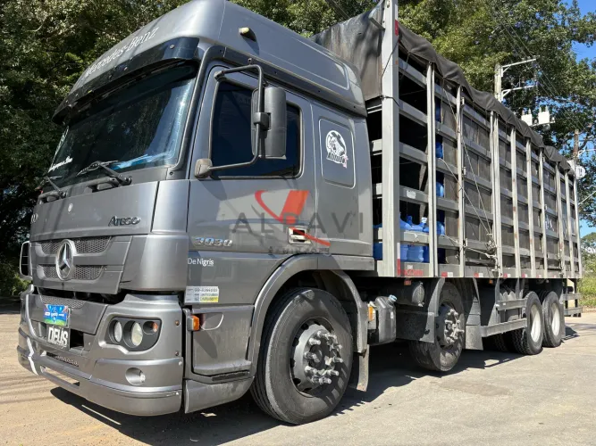 Mercedes Benz Atego 3030 2021 Gaiola Gas 
