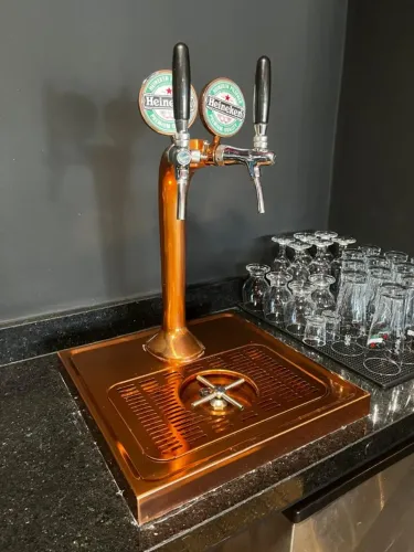CHOPP EM CASA - Chopeira Naja 2 torneiras 120L/hora