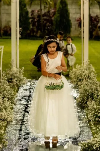 Vestido de dama 