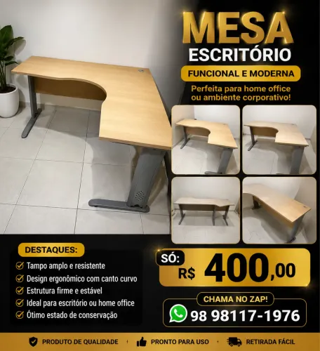 Mesa para escritório 