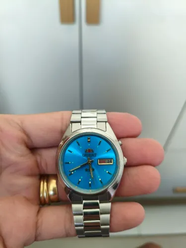 Relógio Orient Azul