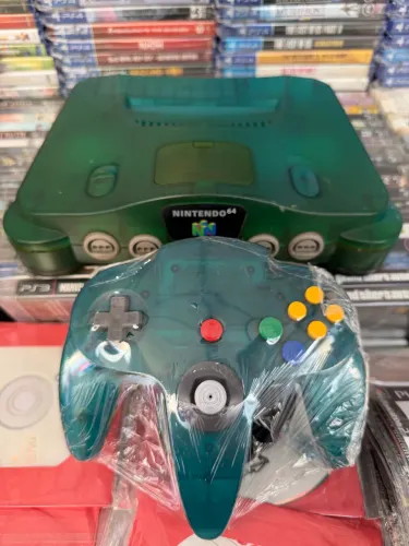 Nintendo 64 Kiwi Verde Gradiente