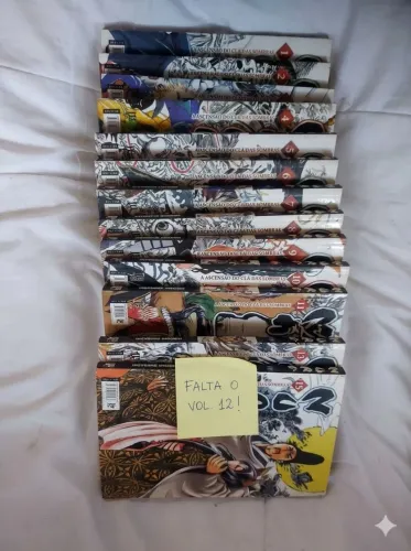 NURA - volumes 01 ao 15 .FALTANDO o 12
