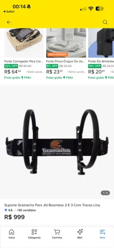 suporte jbl bombox 3 para jet ski