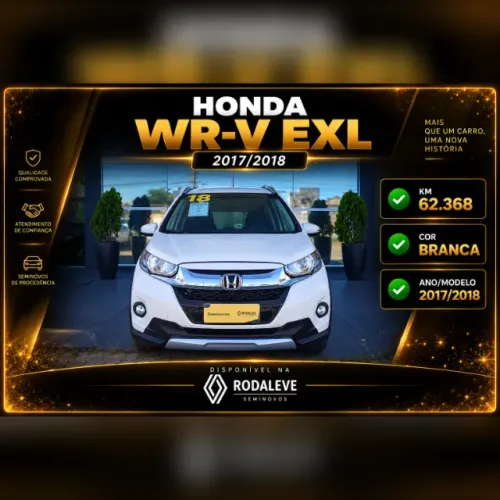 Honda WR-V EXL 1.5 Flexone 16V 5P Aut. 2018