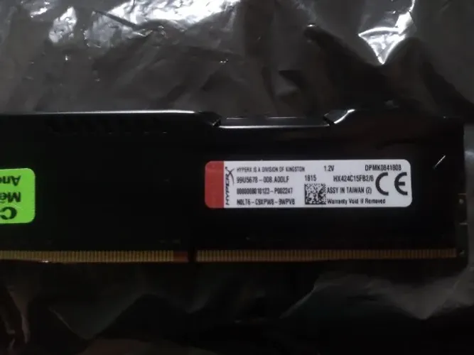 DDR4 8gb (possível defeito)