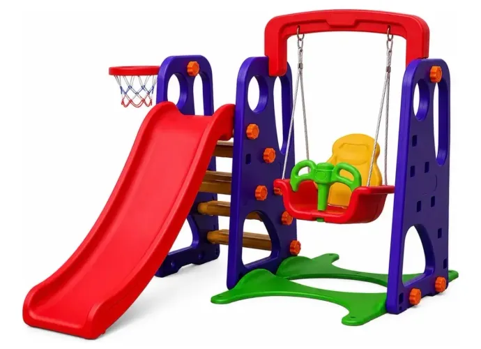 Brinquedo nova,. Escorrega bunda, balanço