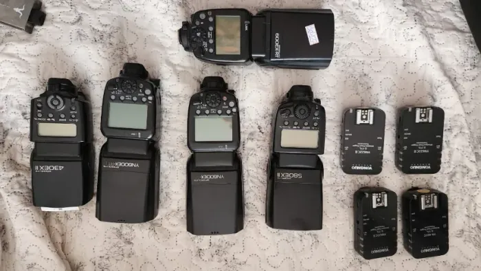 Flashes e radio flash