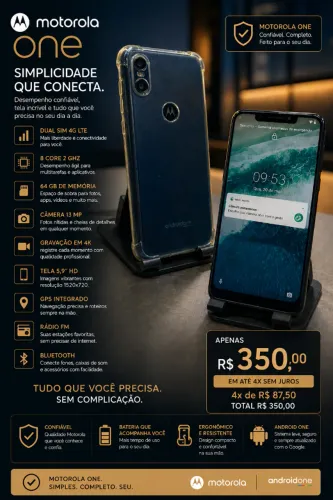 Celular Motorola One