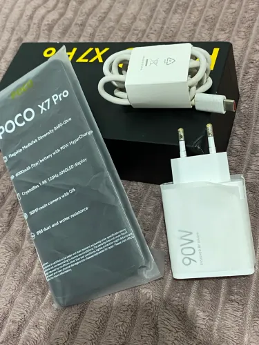 Poco X7 Pro 512GB + 24GB RAM (12+12) - Perfeito para jogos, 120Hz/120FPS - 1 ano de uso