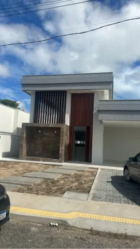 Alugo casa de alto padrão no condomínio ninho residencial